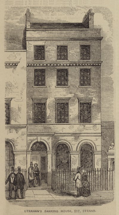 Maison de banque de Strahan, 217, Strand - English School