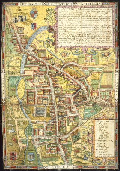 Plan de rue de Cambridge - English School
