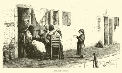 Scène de rue - English School