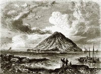 Stromboli - une des îles Lipari, près de la Sicile - English School