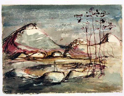 Étude pour un paysage, 1957 - English School