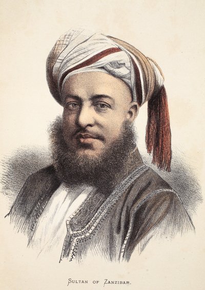 Sultan de Zanzibar, illustration de l