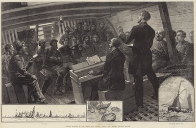 Service du dimanche dans la flotte de pêche de la mer du Nord, la mission de l