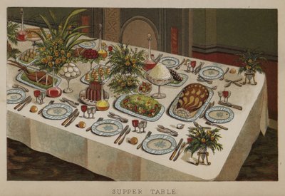 Table de souper - English School