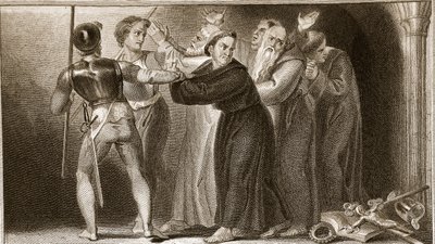 Suppression des monastères, illustration de L