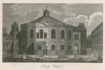Chapelle de Surrey, Blackfriars Road, Southwark (Chapelle de Rowland Hill) - English School