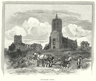 Swaffham Prior (gravure) - English School