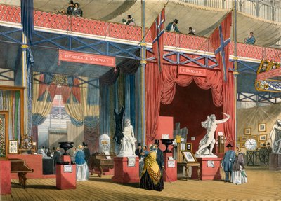 Suède et Danemark, Grande Exposition, 1851 - English School