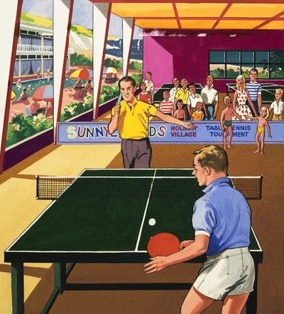 Joueurs de Tennis de Table - English School