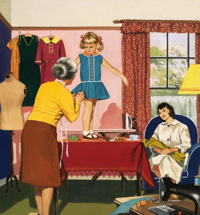 Tailleur et couturière - English School