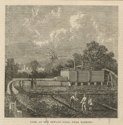 Réservoir à la ferme d
