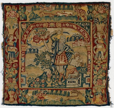 Panneau de tapisserie représentant le Sacrifice d