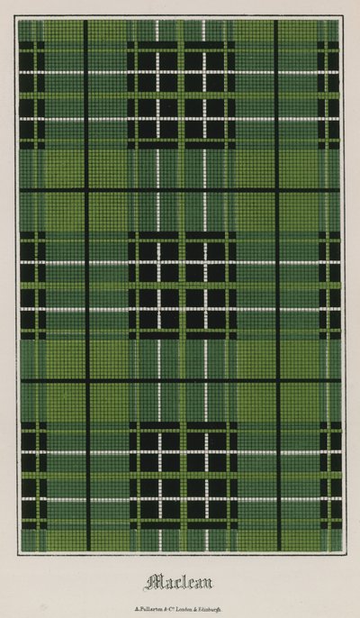 Tartan du Clan Maclean - English School