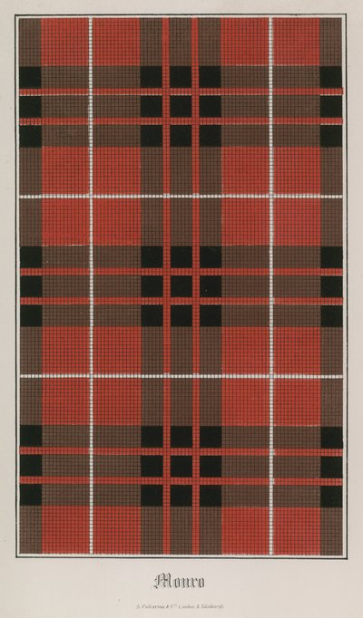 Tartan du Clan Munro - English School