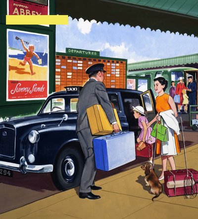 Chauffeur de taxi - English School