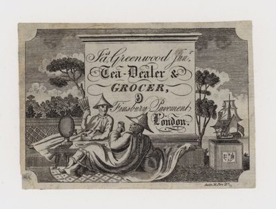 Marchand de thé et épicier, James Greenwood - English School