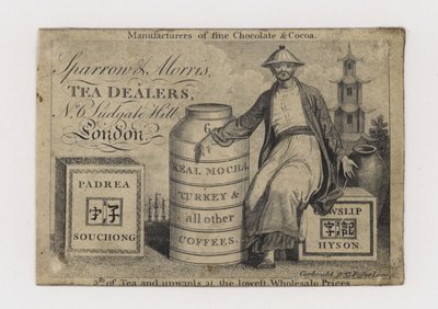 Marchands de thé, Sparrow & Morris - English School