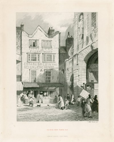 Temple Bar, Londres. Old Bulk Shop - English School