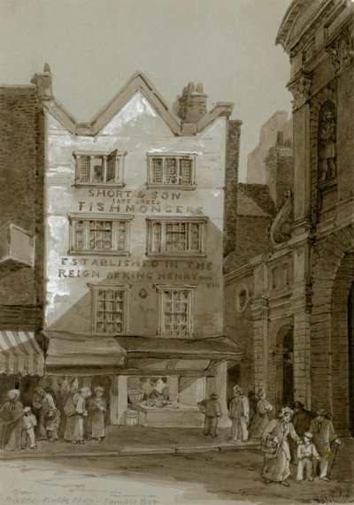 Temple Bar, Londres, The Old Bulk Shop - English School