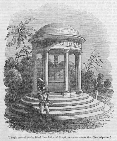 Temple érigé par la population noire d