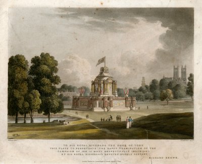 Temple de la Concorde pour la Paix de 1814 - English School