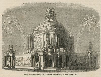 Temple de la Concorde à Green Park - English School