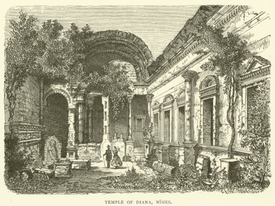 Temple de Diane, Nîmes - English School