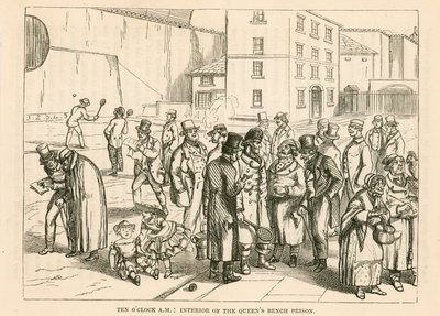 Dix heures du matin : Intérieur de la prison de Queens Bench - English School