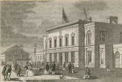 Terminus du Blackwall Railway - English School