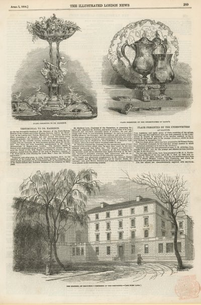 Témoignage au Dr Harrison - English School