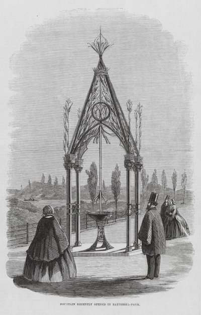 Fontaine Teulon, Battersea Park, Londres, Angleterre - English School