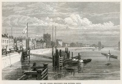 Embankment de la Tamise à Chelsea - English School