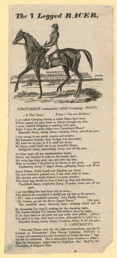 Le coureur à 7 jambes (impression) - English School