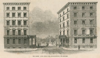 La porte Albert, Hyde Park, Knightsbridge - English School