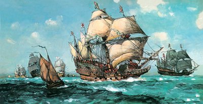 Le Ark Royal navigue pour rencontrer l