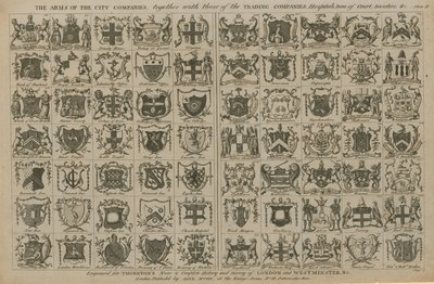 Les armoiries des compagnies de la ville - English School