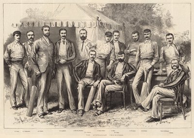 Les Cricketers australiens - English School
