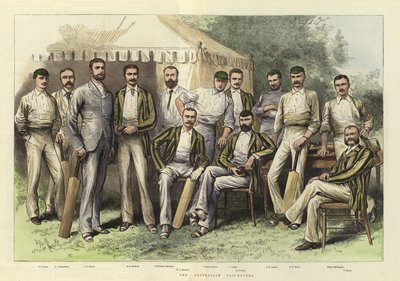 Les Cricketers australiens - English School