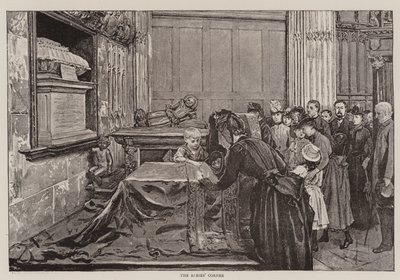 Le coin des bébés (lithographie) - English School
