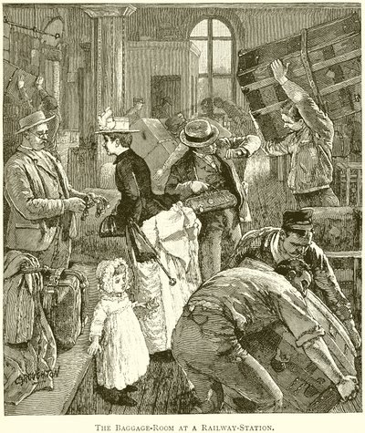 La Salle des Bagages à une Gare - English School
