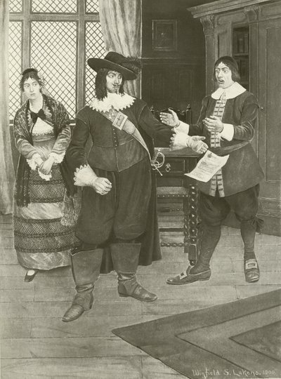 Le Barbier de Séville, Acte I scène xi (gravure) - English School