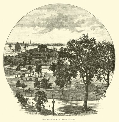 La Batterie et le Jardin du Château - English School