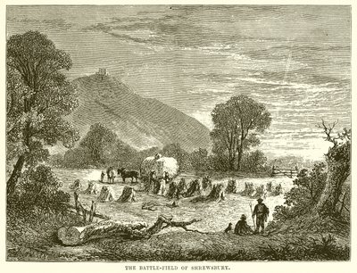 Le champ de bataille de Shrewsbury - English School