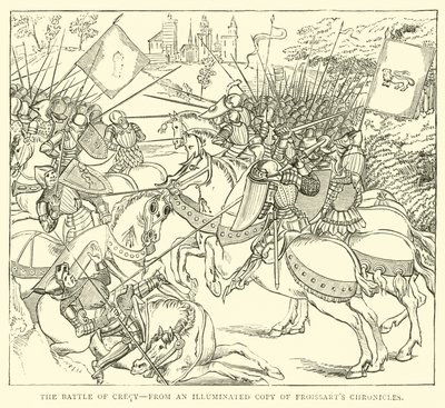 La bataille de Crécy, d