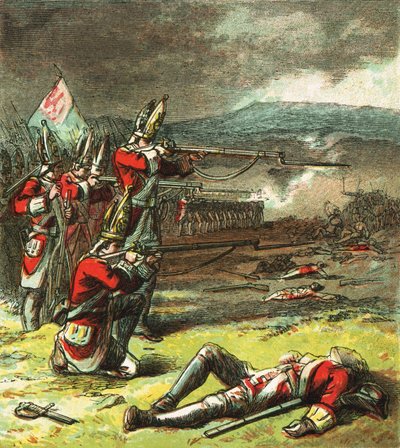 La bataille de Culloden - English School