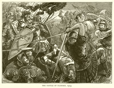 La bataille de Flodden, 1513 - English School