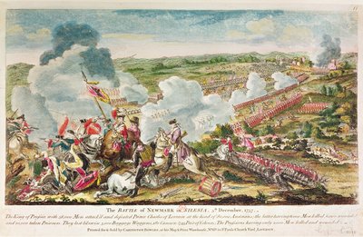 La Bataille de Neumark, Silésie 5 décembre 1757 - English School