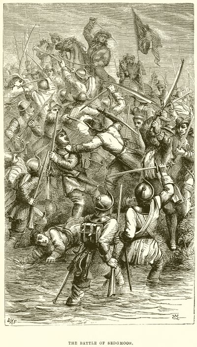 La bataille de Sedgemoor - English School