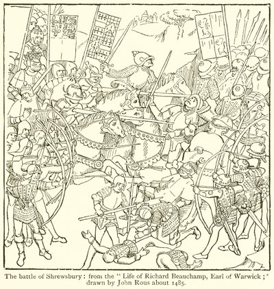 La bataille de Shrewsbury - English School