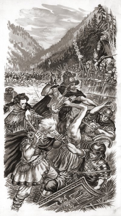 La Bataille de la Forêt de Teutoburg - English School
